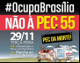 Tudo pronto para ocupar Brasília nesta terça (29)