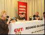 CNTV participa da reunião da direção da CUT: dia 11 é DIA NACIONAL DE LUTA