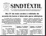 Trabalhadores(as) têxteis de Ipojuca decidem sobre acordo de turno na CITEPE