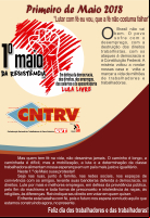 Edição Especial CNTRV - Primeiro de Maio 2018