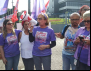 Curitiba: Mulheres do ramo vestuário da CUT integram caravana para Vigíia Lula Livre