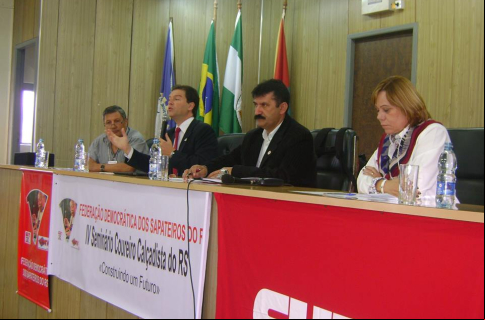 IV Seminário Coureiro Calçadista do RS - Federação Democrática dos Sapateiros RS