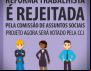 Oposição derrota governo, e reforma trabalhista empaca no Senado