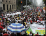 'Fora, Temer' invade SP. CUT avisa que país vai parar dia 22