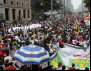 'Fora, Temer' invade SP. CUT avisa que país vai parar dia 22