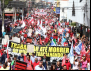 CUT chama novos protestos em 18/4 contra Reforma Trabalhista