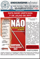 Informativo SINDICAVESPAR